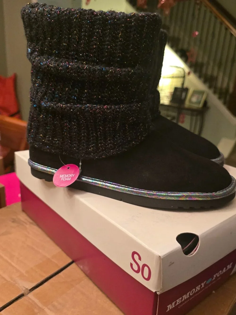 Brand new SO Mandy Black Boots